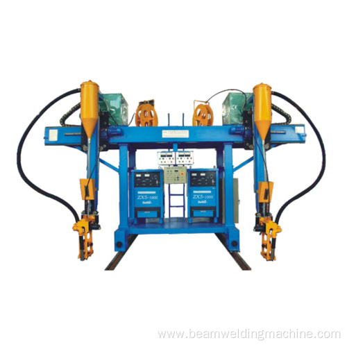 H beam Cantilever T Type Double Column Welder